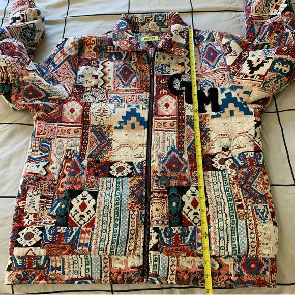 CHINATOWN MARKET MENS PATCHWORK JACKET LARGE - Picture 7 of 8